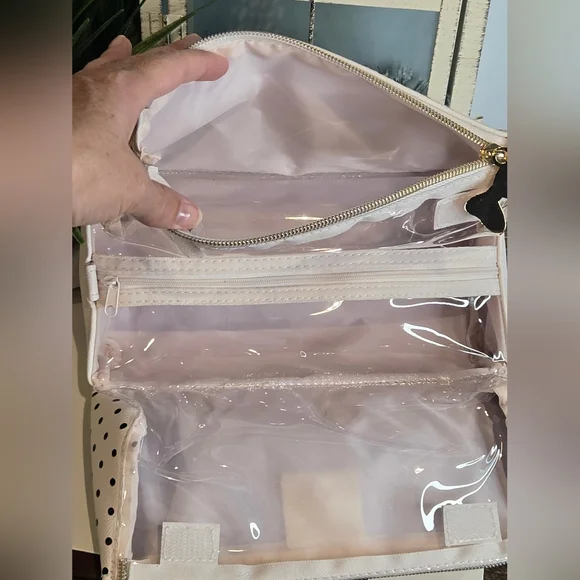 Disney Minnie Mouse Polka Dot Cosmetic Bag - Picture 7 of 7